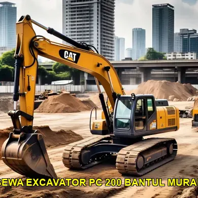 5 Alasan Mengapa Sewa Excavator PC 200 di Bantul Sangat Menguntungkan